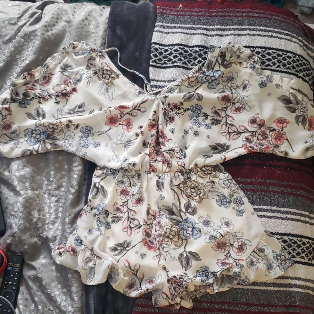 Floral Romper